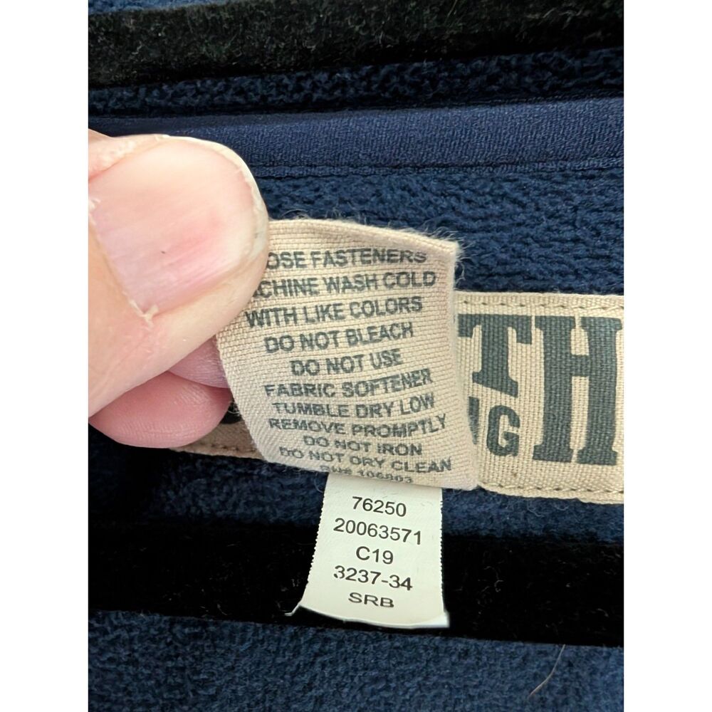 Duluth Trading Co Mens Large Tall Shoremans Fleece Gridlock Jacket Heavy Utility - Picture 10 of 14